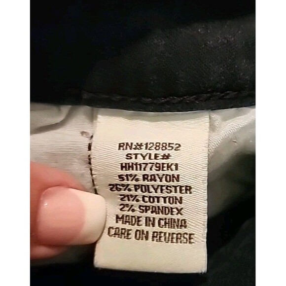 Harmony + Havoc Womens Jeans Size 9 Dark Wash Denim Straight Leg - Picture 6 of 11